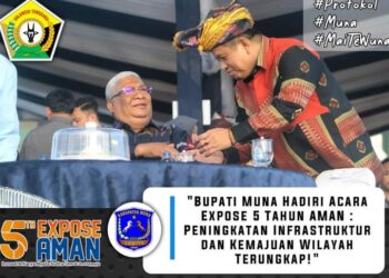 Bupati Muna Hadiri Ekspose 5 Tahun AMAN, Peningkatan Infrastruktur dan Kemajuan Wilayah Terungkap