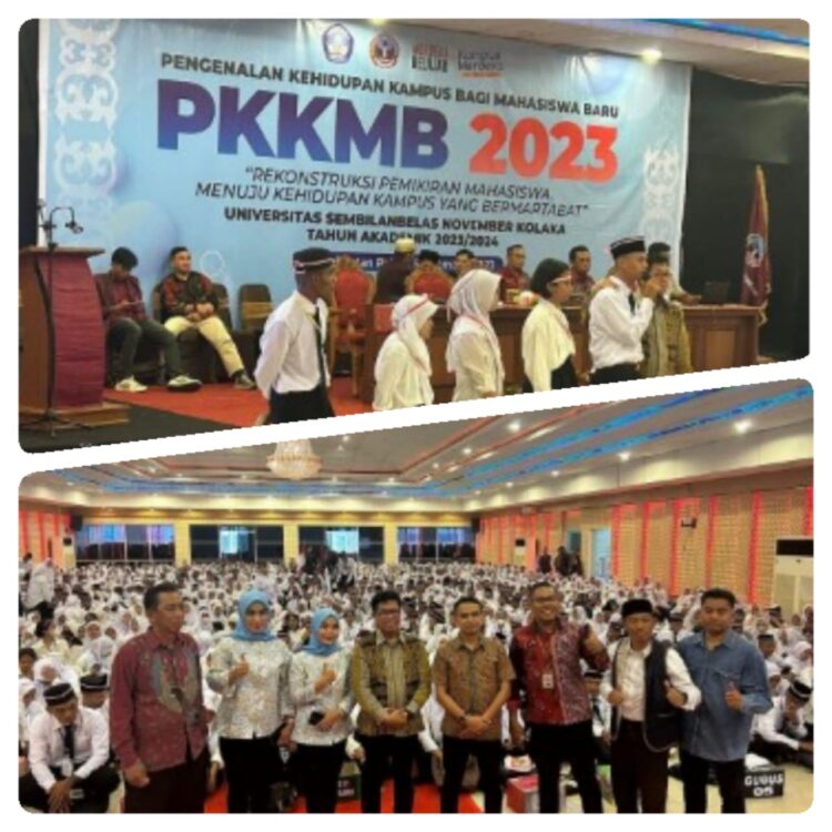 Kepala Puslapdik Kemendikbudristek Jadi Pemateri Dalam PKKMB Universitas Sembilanbelas November (USN) Kolaka