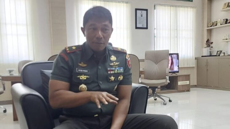 Korem 143/HO Bantu Pengamanan di Kejati Sultra