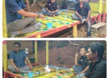 Sambangi Lumbung Pangan Desa Banggai, Begini Harapan Kadis PMD Muna