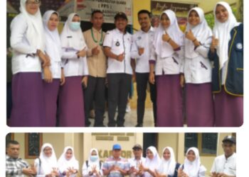 Mahasiswa Promkes Universitas Karya Persada Muna (UKPM) Sosialisasi Stunting dan Produk Kesehatan di Desa Banggai