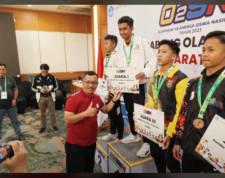 Bangga, Atlet Putra INKAI Sultra Sukses Raih Juara Pertama dalam Ajang O2SN di Jakarta