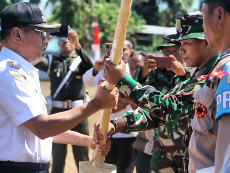Buka TMMD ke 118, Wakil Bupati Muna Sampaikan Amanat Bupati LM Rusman Emba
