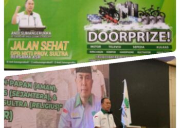 Ribuan Warga Bakal Ramaikan Jalan Sehat HKTI Sultra di Muna 