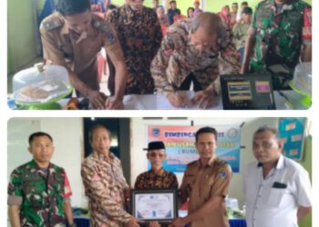Universitas Karya Persada Muna Jalin MoU dengan Pemerintah Desa Kombungo dirangkaikan dengan Bimtek BUMDes