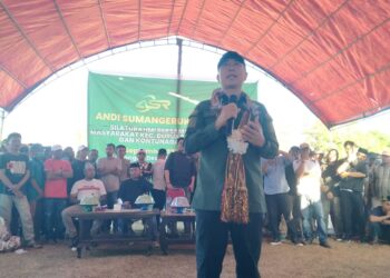 Antusias Masyarakat Kecamatan Duruka, Lohia dan Kontunaga Silahturahmi dan Tatap Muka Dengan Andi Sumangerukka