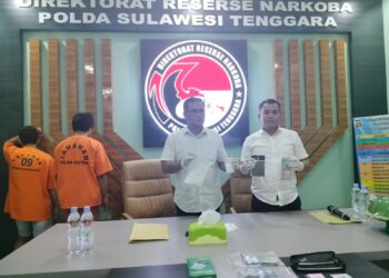 Dua Bandar Shabu Asal Kolaka Diringkus Ditresnarkoba Polda Sultra