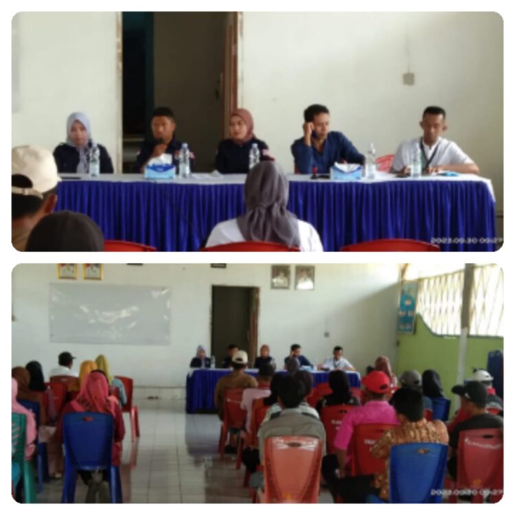 PPS Desa Kombungo Sosialisasi Pemilihan Umum 2024