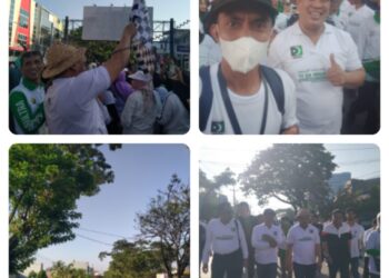 Koordinator Presidium KAHMI Sultra Buka kegiatan Jalan Sehat Nasional Dalam Rangka Milad ke-57