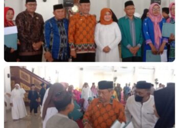 Wakil Bupati Muna Hadiri Maulid Nabi Muhammad SAW di Masjid Al Markaz Al Islami Al Munajat Sekaligus Serahkan Hadiah Lomba Shalawat Nabi