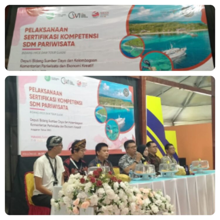 LSP Cakra Wisata Indonesia Adakan Sertifikasi Kompetensi SDM Pariwisata di Kabupaten Muna