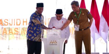 Wapres RI Resmikan Pembangunan Masjid Milik Tiran Grup