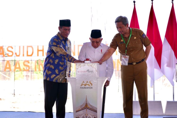 Wapres RI Resmikan Pembangunan Masjid Milik Tiran Grup