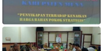 Pimpin Rapat Internal TPID, Ini Arahan Wakil Bupati Muna