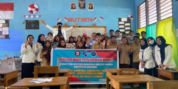 Mahasiswa PSPPA UHO Gandeng BNN Sultra Edukasi Siswa SMAN 8 Kendari Bahaya Penyalahgunaan NAPZA