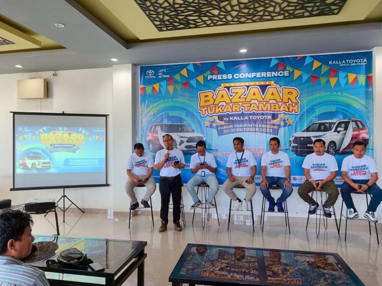 Besok, Kalla Toyota Kendari Siapkan Tukar tambah Mobil di Pelataran MTQ