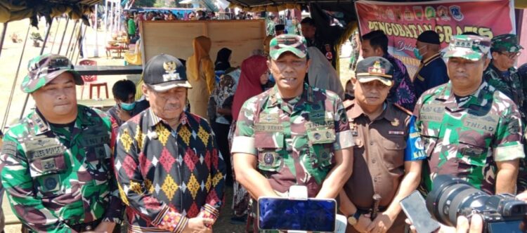 Danrem 143/Haluoleo Tutup Kegiatan TMMD ke 118, yang dihadiri Wakil Bupati Muna