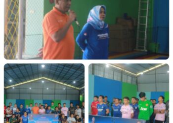 Direktur RSUD dr LM. Baharudin, M.Kes Buka Turnamen Futsal antar Unit Internal Rumah Sakit