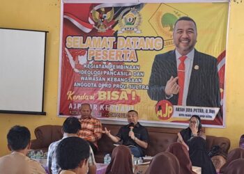 Edukasi Soal Ideologi dan Wawasan Kebangsaan, AJP Sambangi Dua SMAN di Kendari