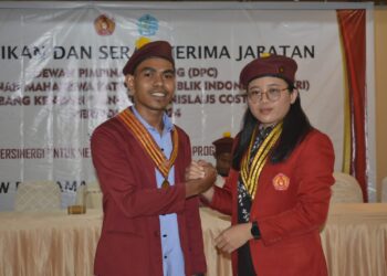Fandi Ferdinandus Resmi Dilantik sebagai Ketua Presidium PMKRI Cabang Kendari Periode 2023-2024, Ini Pesan Ketua PP PMKRI