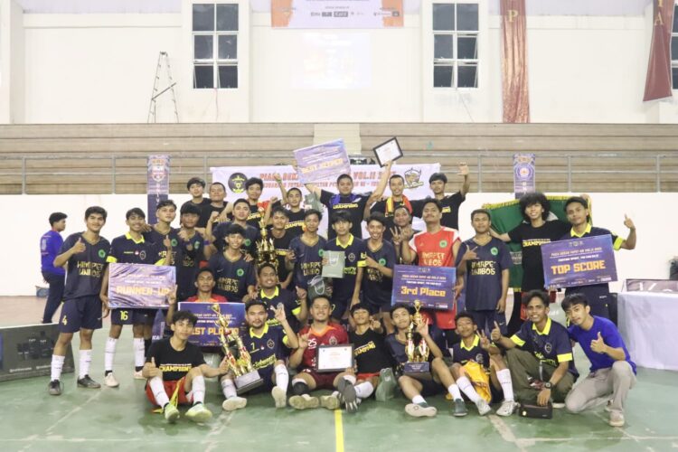 Tim Futsal Fakultas Peternakan UHO Kembali Raih Juara II, Top Score, dan Best Player Pada Kejuaraan Nasional di Universitas Hasanuddin