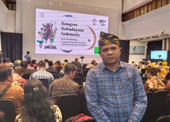 Kabid Kebudayaan Dinas Pendidikan Kabupaten Muna Hadiri Kongres Kebudayaan Indonesia 2023 yang Dibuka Mendikbudristek Nadiem Anwar Makarim