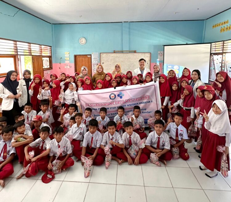 Mahasiswa PSPPA UHO Angkatan X Kelompok X Gelar Sosialisasi dan Edukasi Pencegahan Stunting dan Penanggulangan Kecacingan di SDN 13 Kendari