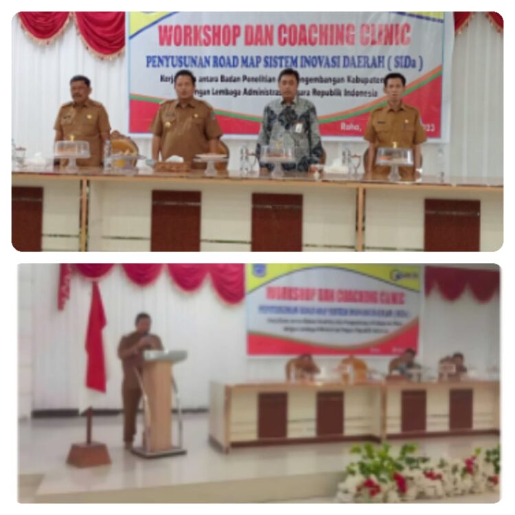 Bupati Muna Buka Workshop dan Coaching Clinic Penyusunan Road Map Sistem Inovasi Daerah (SIDa)