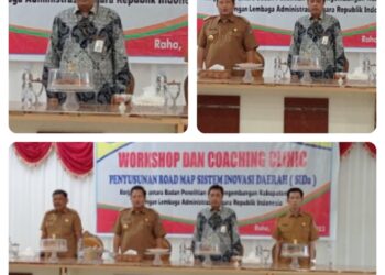 Pesan dan Harapan Koordinator Pusat Inovasi Administrasi Negara LAN-RI Dalam Workshop dan Coaching Clinic di Muna