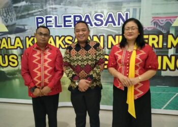 Kadis Sosial Muna Hadiri Pelepasan Kejari Muna bersama Bupati dan Forkopimda Kabupaten Muna