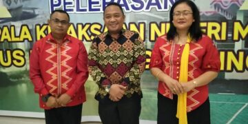 Kadis Sosial Muna Hadiri Pelepasan Kejari Muna bersama Bupati dan Forkopimda Kabupaten Muna