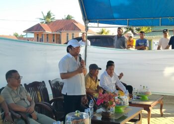 Wakil Ketua Komisi V DPR RI Ir. Ridwan Bae Gelar Reses di Desa Lagasa Kecamatan Duruka