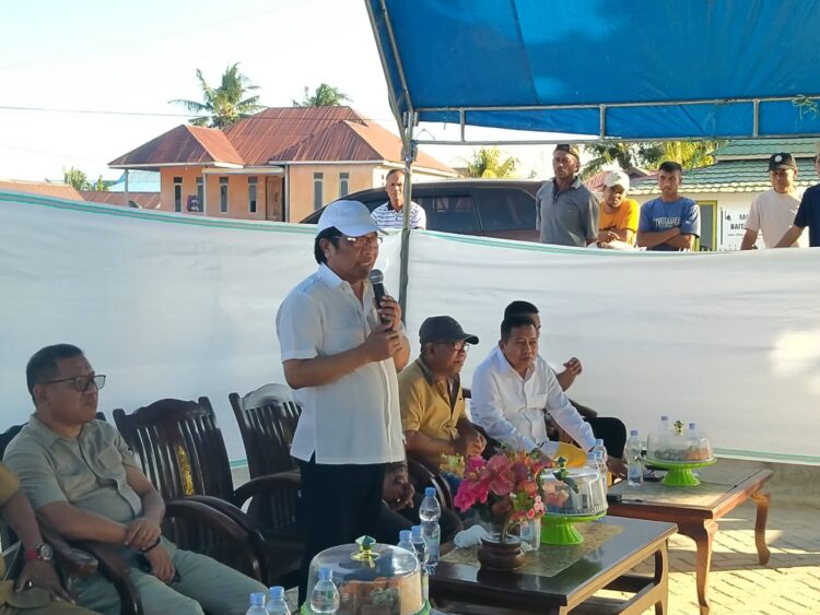 Wakil Ketua Komisi V DPR RI Ir. Ridwan Bae Gelar Reses di Desa Lagasa Kecamatan Duruka
