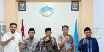 Pimpinan Wahdah Islamiyah Sultra Sambut Hangat Silaturahmi Kasatgaswil Densus 88 AT Polri Sultra