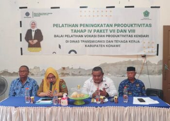 BPVP Kendari Buka Dua Paket Pelatihan Produktivitas di Kabupaten Konawe, Diikuti 50 Pelaku Usaha
