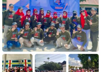 IKA SMAN 2 Raha Gelar Jalan Sehat, Alumni Angkatan 2002 Ikut Berpartisipasi