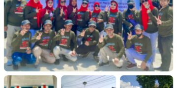 IKA SMAN 2 Raha Gelar Jalan Sehat, Alumni Angkatan 2002 Ikut Berpartisipasi