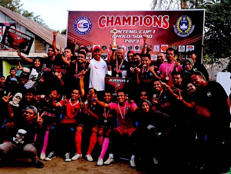 ‘Anak Lorong’ Sukses Gelar Turnamen Futsal Banteng Cup I di Kendari