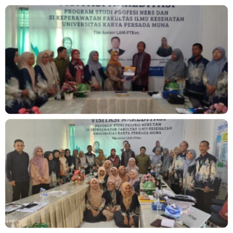 Harapan dan Pesan Tim Asesor Akreditasi Program Studi Profesi Ners dan S1 Keperawatan Fakultas Ilmu Kesehatan Universitas Karya Persada Muna