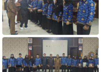 Pemkab Muna Serahkan SK Pengangkatan 13 Tenaga Teknis PPPK