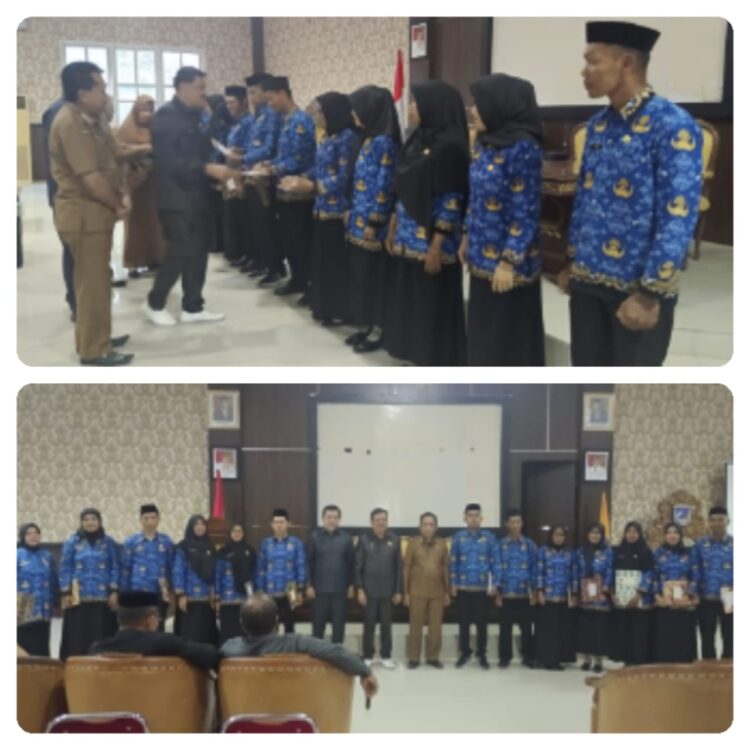 Pemkab Muna Serahkan SK Pengangkatan 13 Tenaga Teknis PPPK
