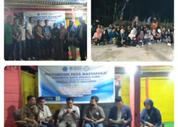 Mahasiswa Program Studi S1 Manajemen UKPM Melaksanakan Pengabdian Masyarakat di Desa Banggai Kecamatan Duruka