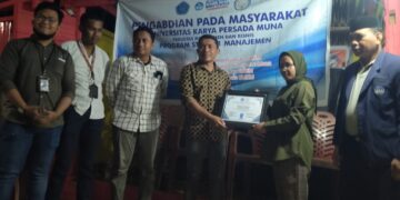 Harapan Kades Banggai dalam kegiatan Pengabdian Masyarakat Fakultas Manajemen dan Bisnis Universitas Karya Persada Muna