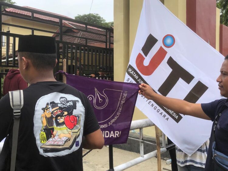 Halangi Tugas Jurnalis, IJTI Sultra: Manajemen Bank Sultra Bisa Dipidana