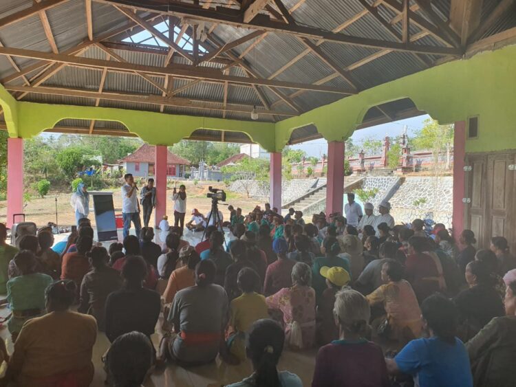Kemeriahan Warga Bersama PAC Pospera di Desa Peoho Kabupaten Kolaka Deklarasi Dukung dan Siap Menangkan Ganjar-Mahfud