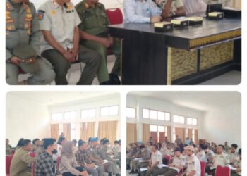 Bank Sultra Cabang Raha Sosialisasi Kredit KMG, KUR dan Penggunaan Mobile Banking serta QRIS di Satuan Polisi Pamong Praja Muna