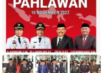 Wakil Bupati Muna Jadi Inspektur Upacara Peringatan Hari Pahlawan ke-78
