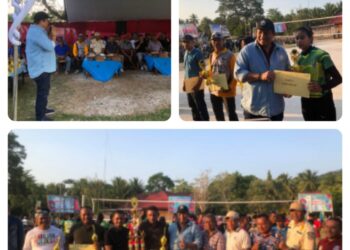 Bupati Muna Tutup Turnamen Volley Batukara Cup III Tahun 2023
