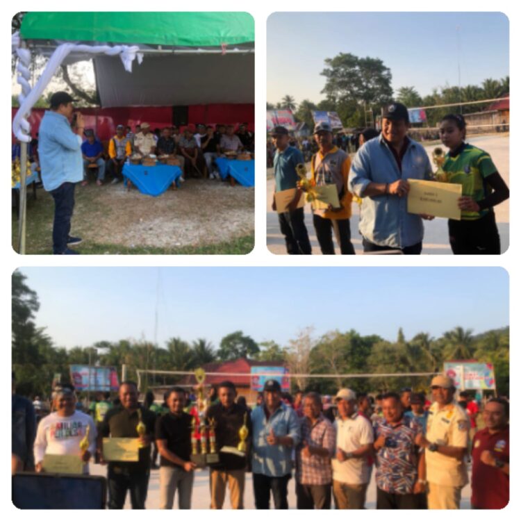Bupati Muna Tutup Turnamen Volley Batukara Cup III Tahun 2023