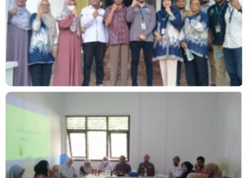 Pimpinan PT Pegadaian (Persero) Cabang Raha silaturahmi dengan Rektor Universitas Karya Persada Muna